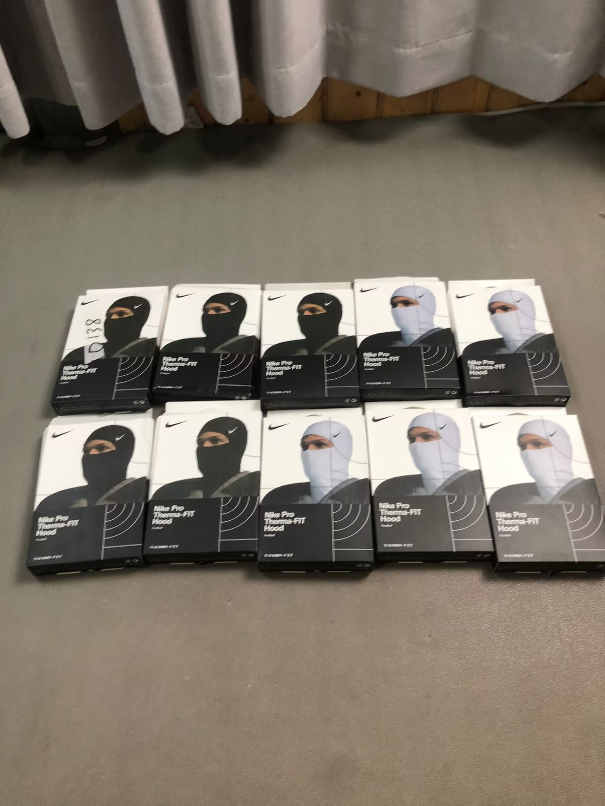 Ski Mask Essential – Noir & Blanc