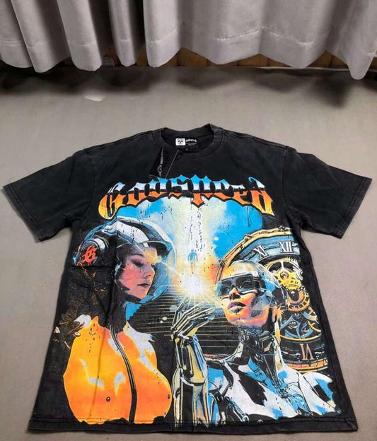 T-shirt "God Speed" – Art de Rue, Esprit Libre